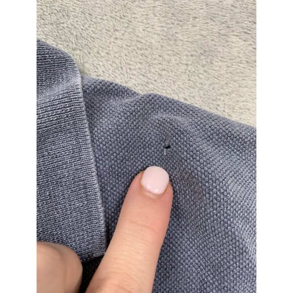 Big Dogs Men's Medium Blue Polo Shirt Short Sleeve Casual Wear Y2K - Picture 6 of 9